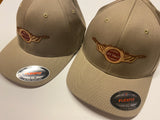 Embroidered Flexfit Hat - Coyote Brown